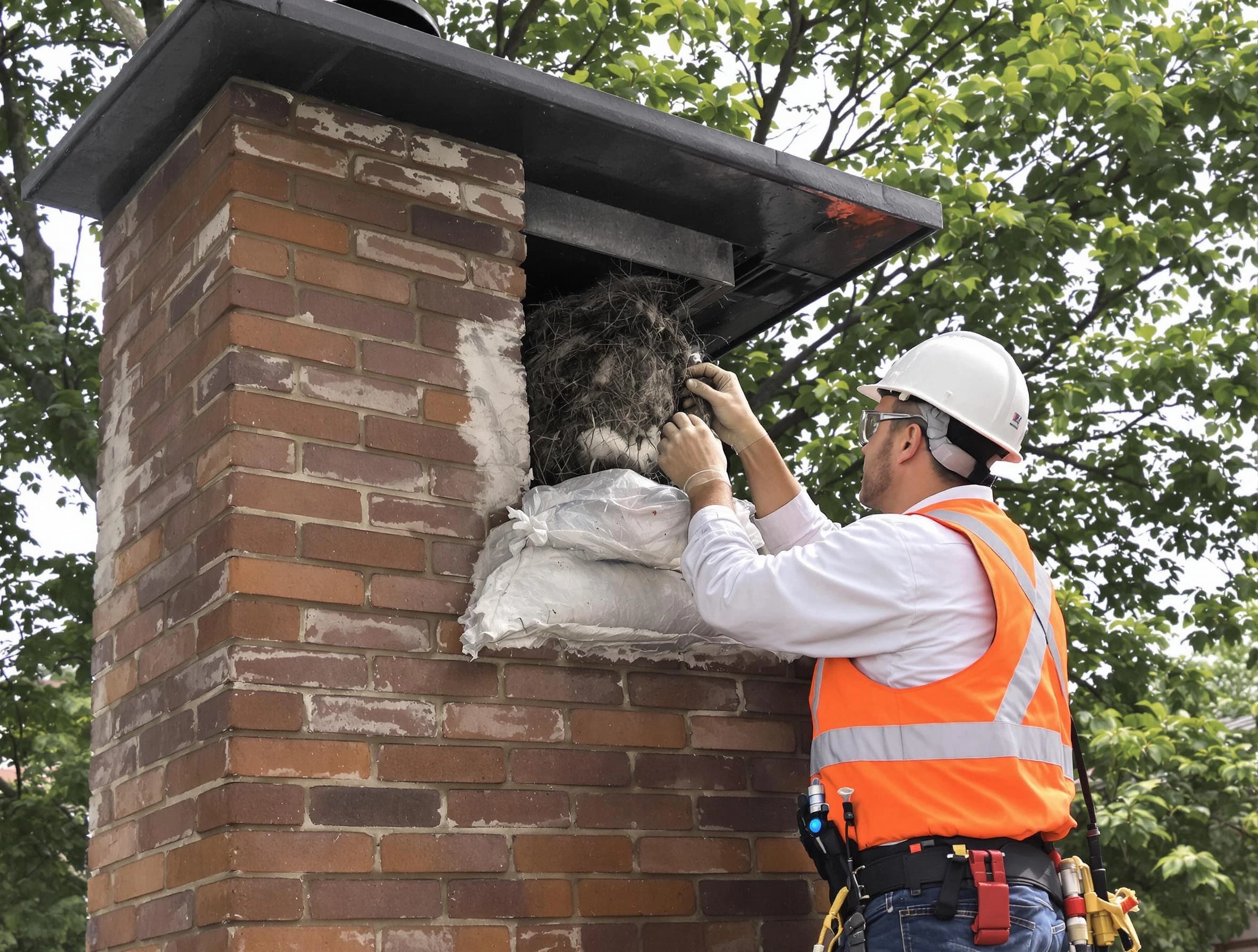 Humane removal of debris and animals by Midway Chimney Sweep in Midway, UT