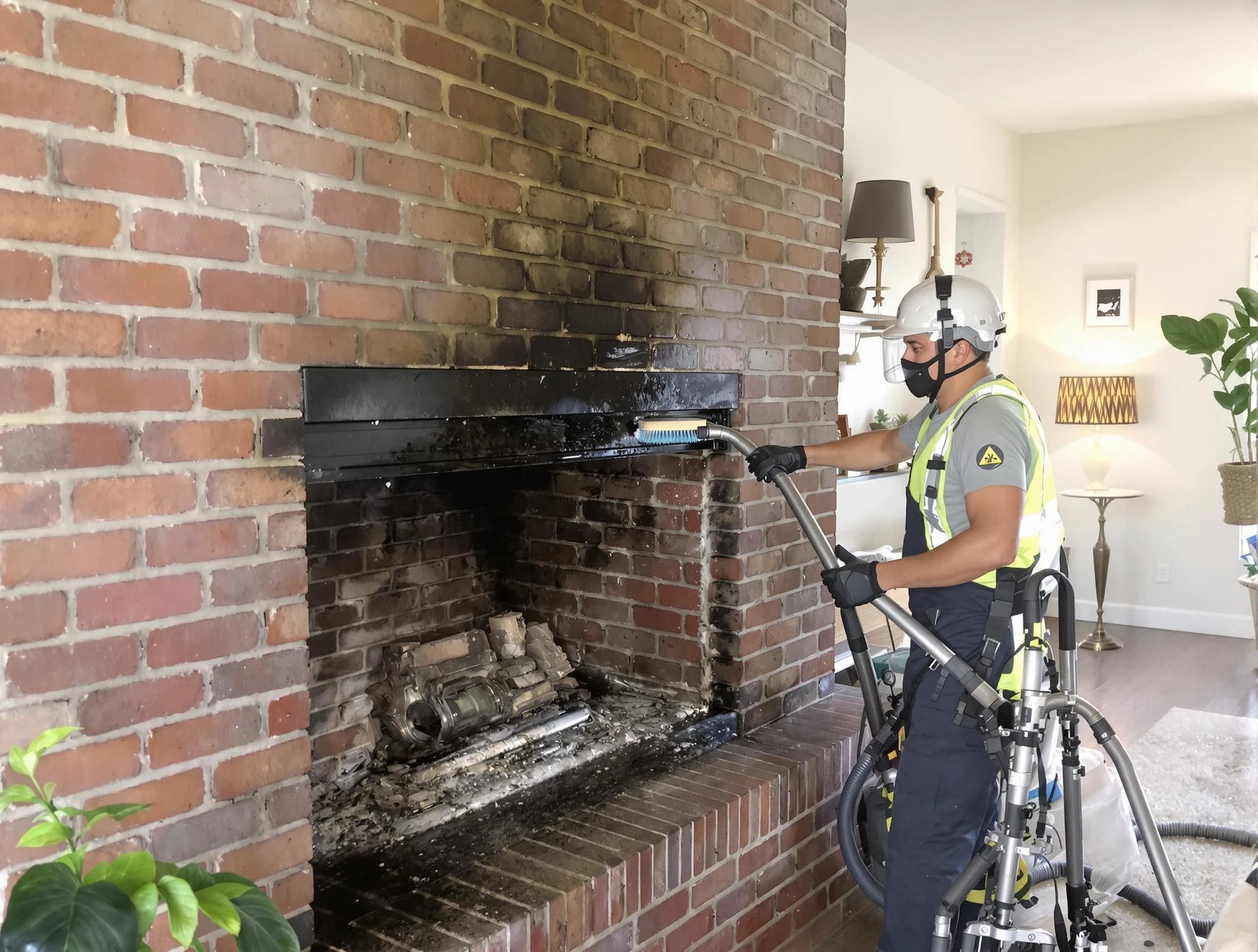 Midway Chimney Sweep providing fireplace cleaning services in Midway, UT