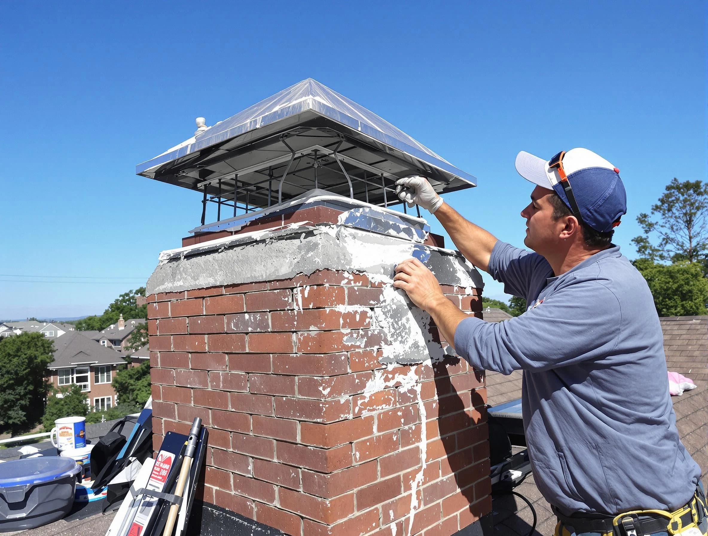 Chimney Crown Services service in Midway, UT