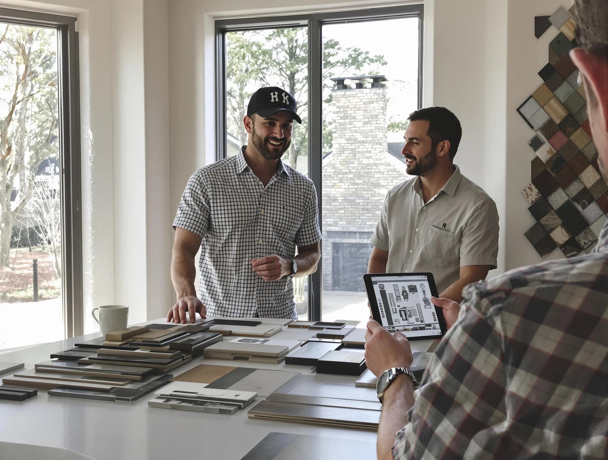 Midway Chimney Sweep remodeling a chimney and fireplace in Midway, UT