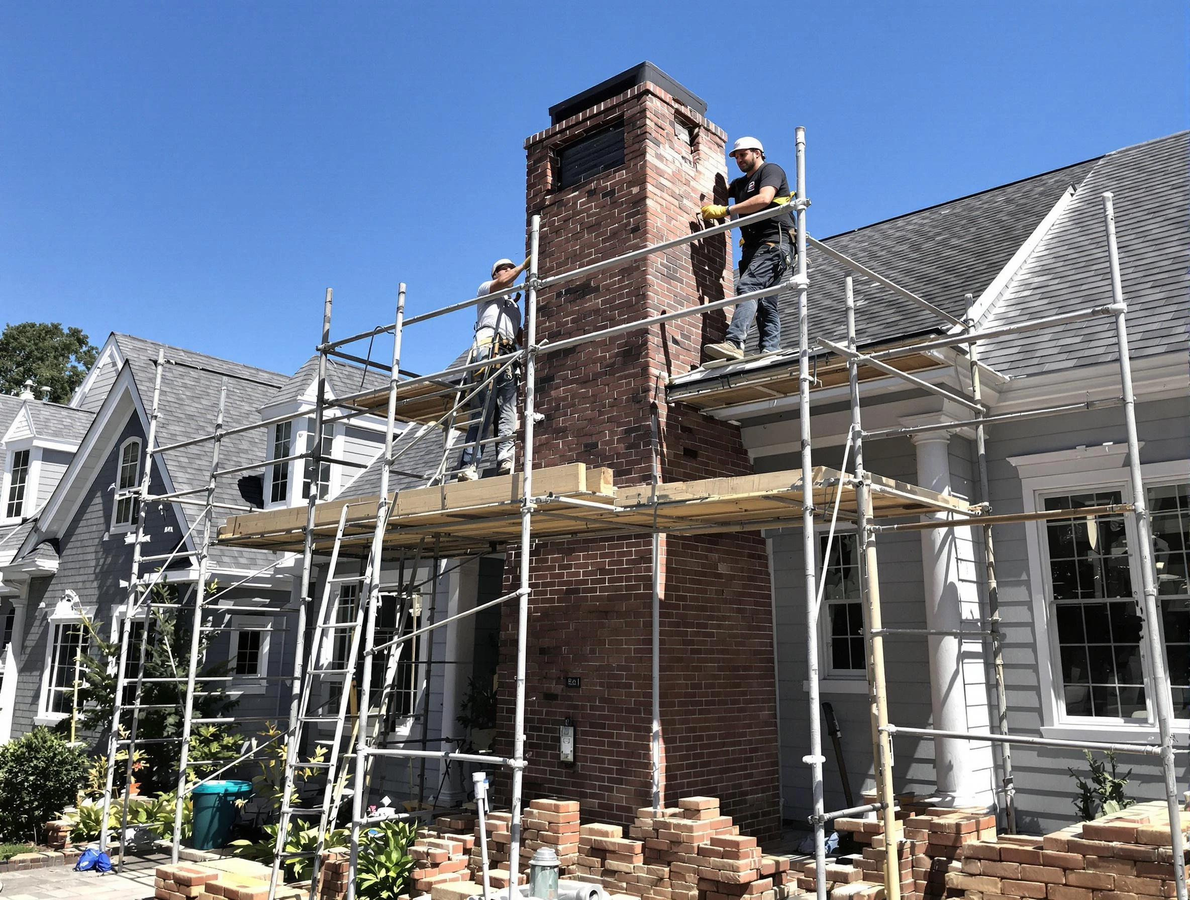Chimney Rebuilding in Midway