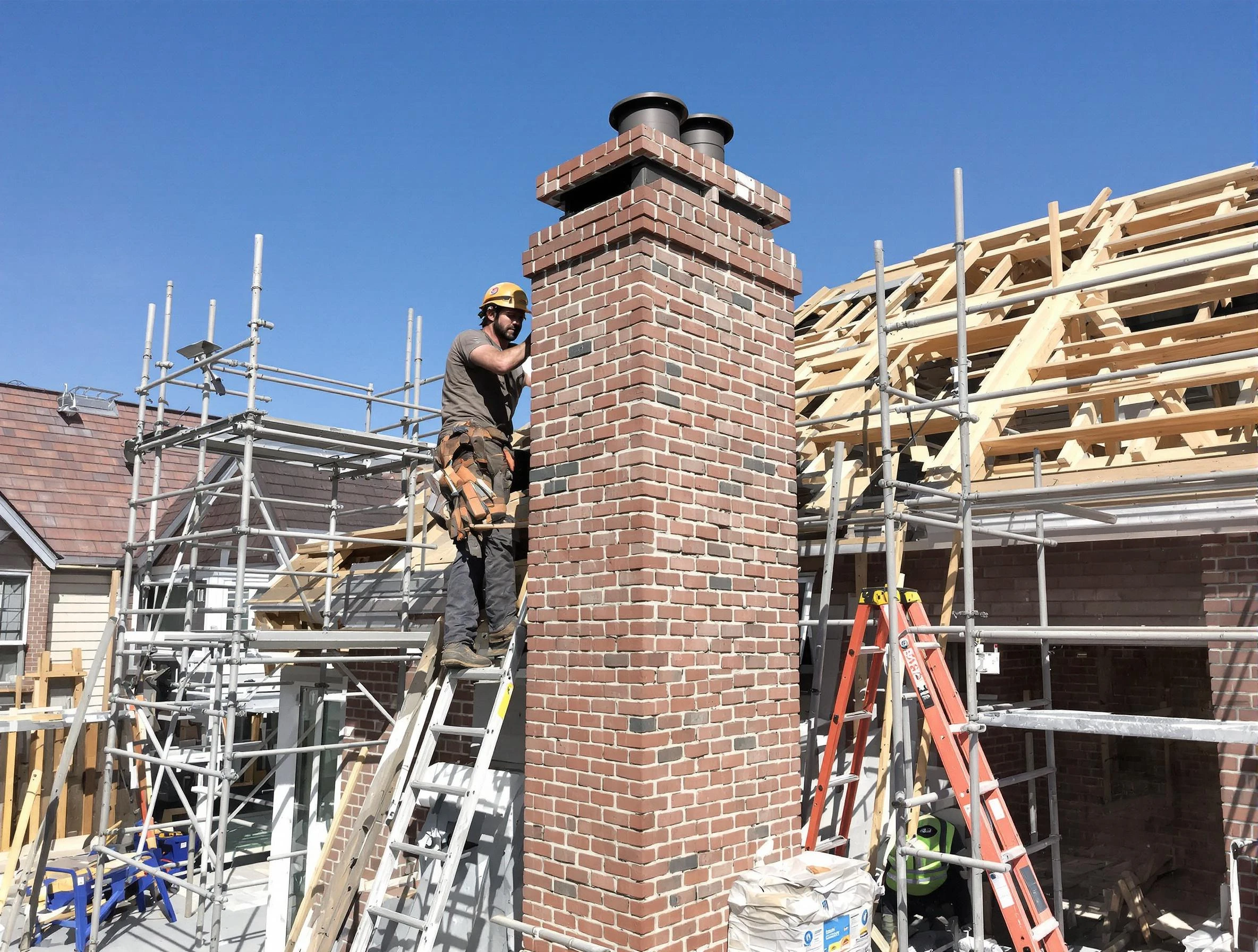 New chimney installation completed by Midway Chimney Sweep in Midway, UT